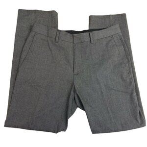 Kenneth Cole Reaction Gray Check Trousers, 14